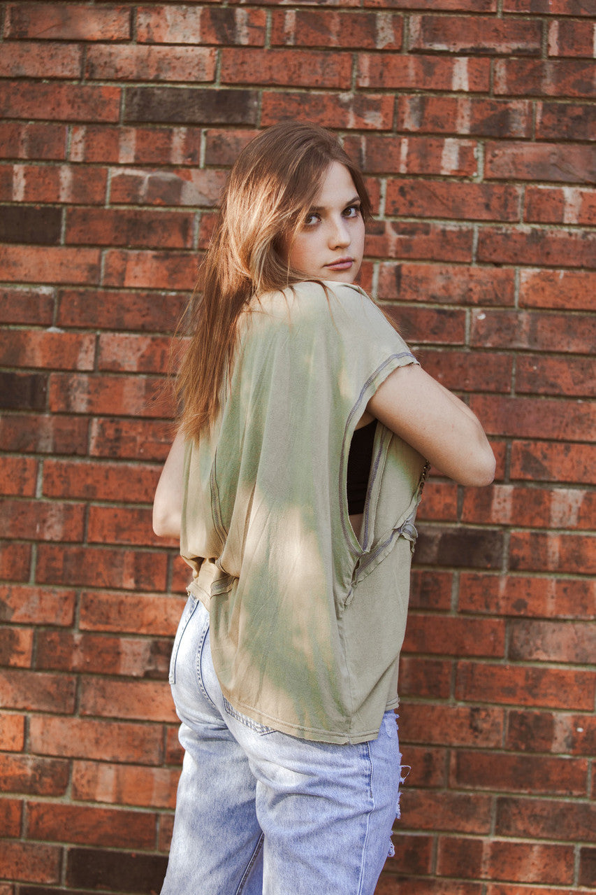 Cross Sleeveless Top