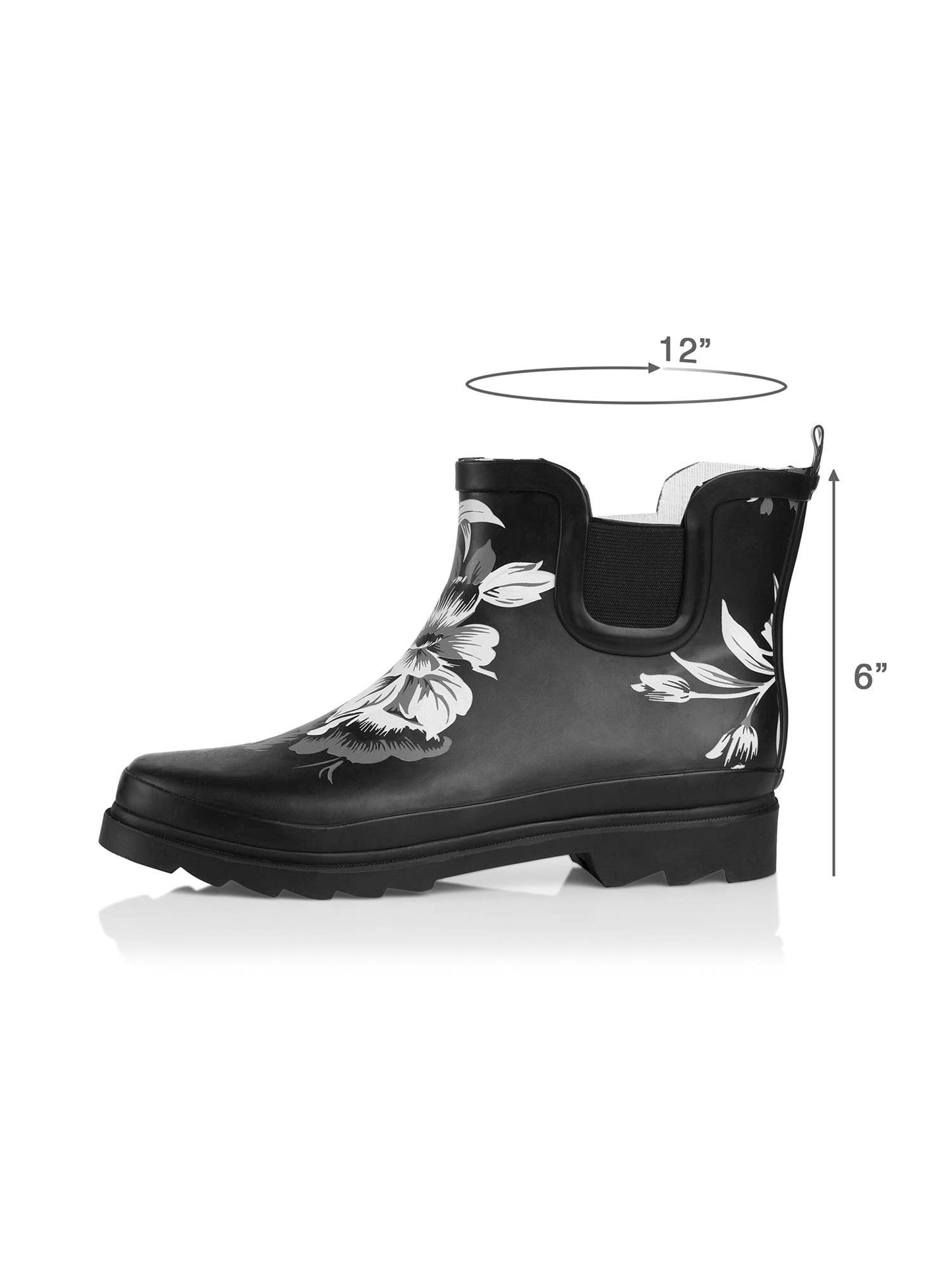 NORTY Womens Ankle Rain Boots