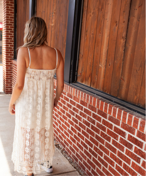 Southern Bell Cream Dress