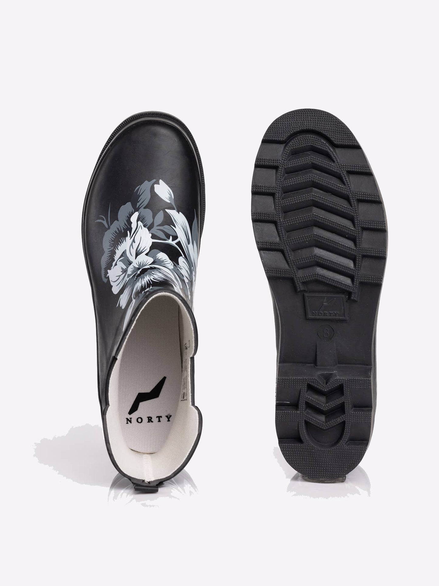 NORTY Womens Ankle Rain Boots
