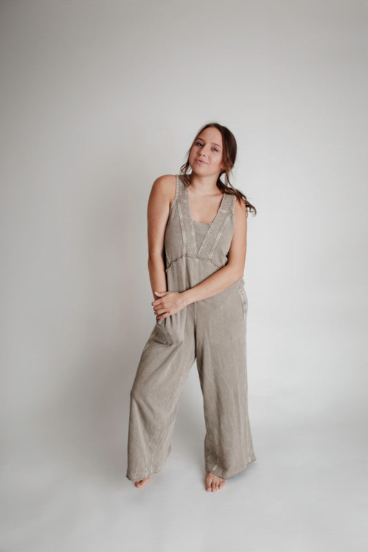 Camel Jumpsuit