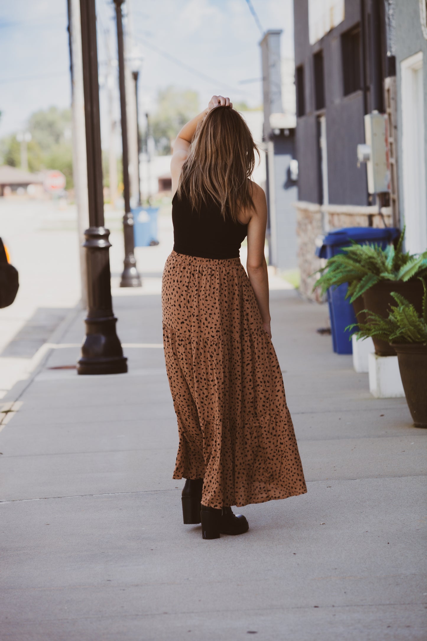 Cheetah skirt